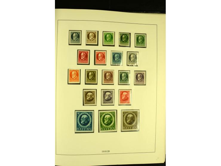 1850/1920, ungebrauchte und gestempelte Sammlung mit mittleren Ausgaben, übliche Erhaltung