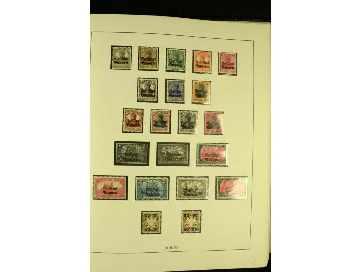 1850/1920, ungebrauchte und gestempelte Sammlung mit mittleren Ausgaben, übliche Erhaltung