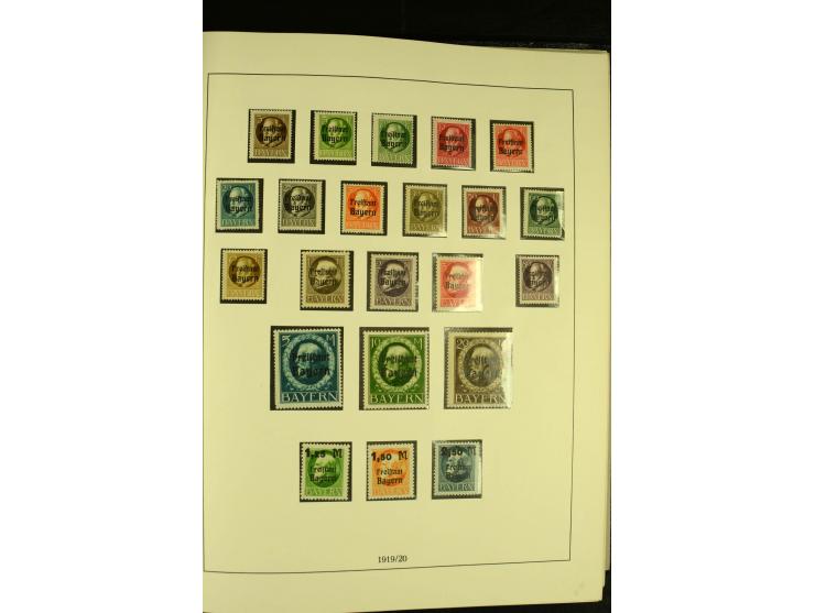 1850/1920, ungebrauchte und gestempelte Sammlung mit mittleren Ausgaben, übliche Erhaltung