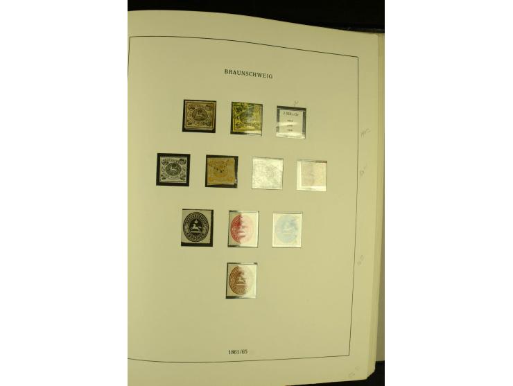1850/1920, ungebrauchte und gestempelte Sammlung mit mittleren Ausgaben, übliche Erhaltung