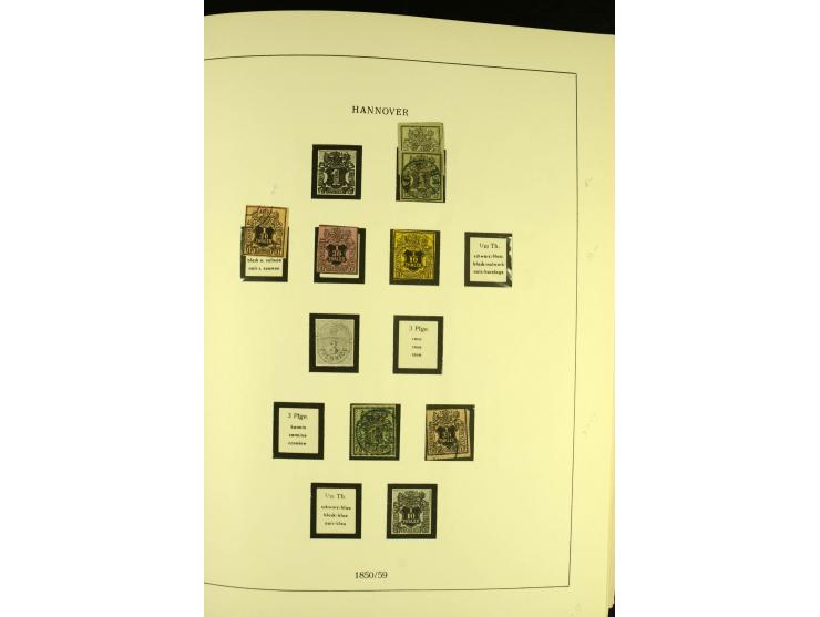 1850/1920, ungebrauchte und gestempelte Sammlung mit mittleren Ausgaben, übliche Erhaltung