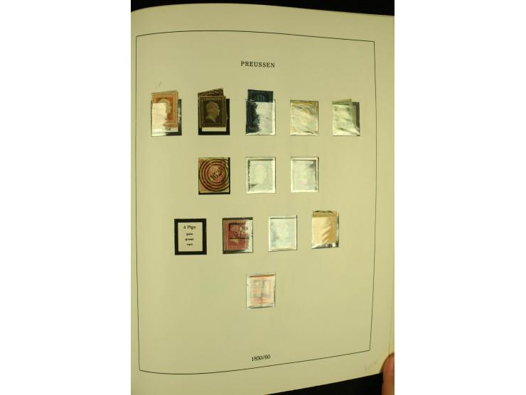 1850/1920, ungebrauchte und gestempelte Sammlung mit mittleren Ausgaben, übliche Erhaltung