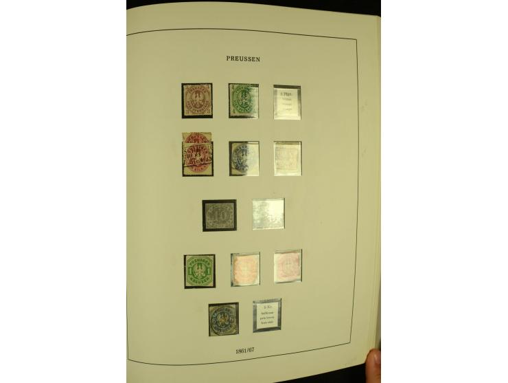 1850/1920, ungebrauchte und gestempelte Sammlung mit mittleren Ausgaben, übliche Erhaltung