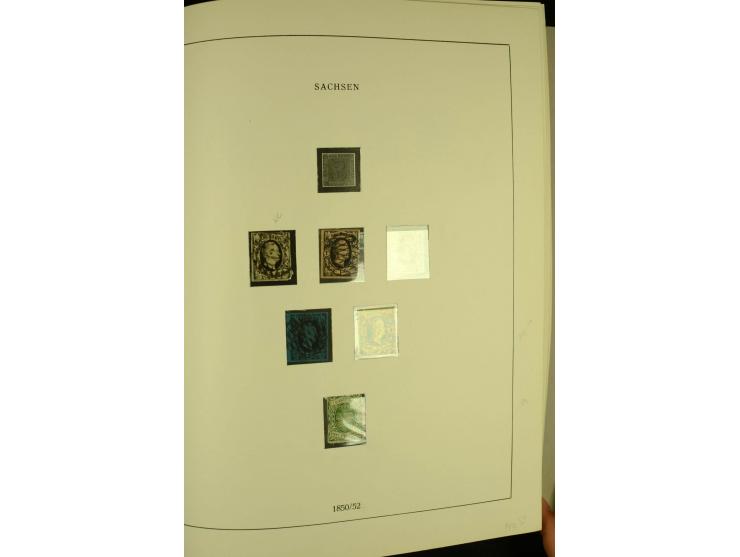 1850/1920, ungebrauchte und gestempelte Sammlung mit mittleren Ausgaben, übliche Erhaltung