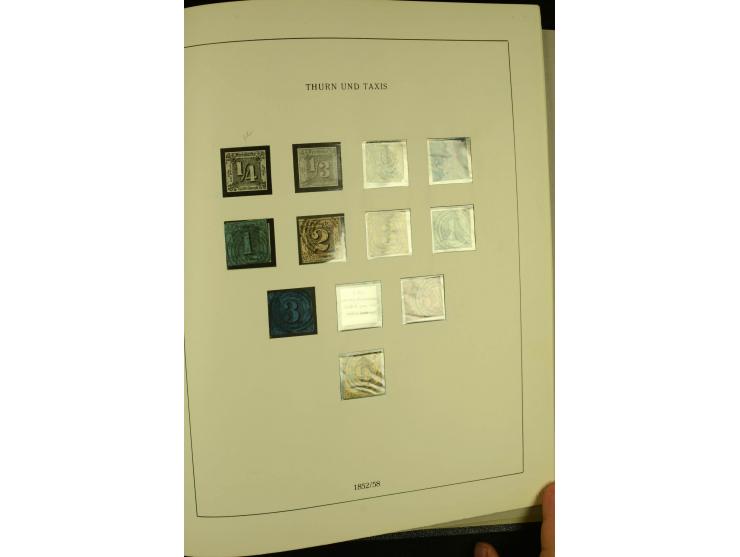 1850/1920, ungebrauchte und gestempelte Sammlung mit mittleren Ausgaben, übliche Erhaltung