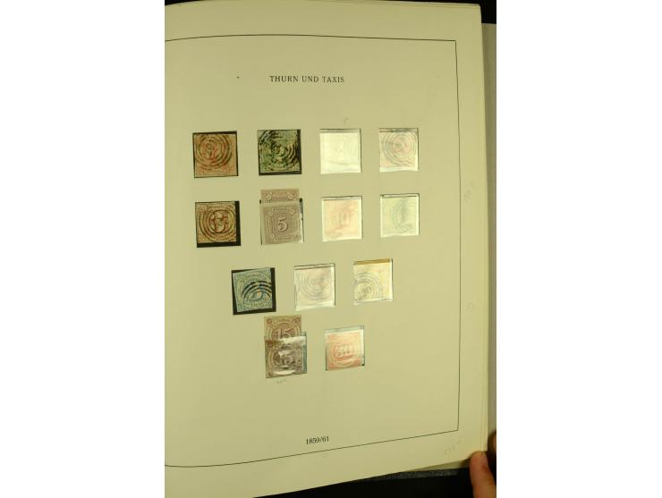 1850/1920, ungebrauchte und gestempelte Sammlung mit mittleren Ausgaben, übliche Erhaltung
