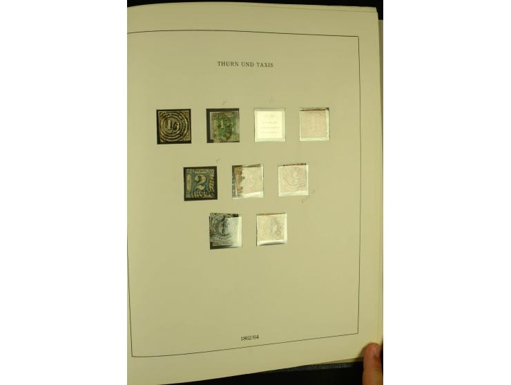 1850/1920, ungebrauchte und gestempelte Sammlung mit mittleren Ausgaben, übliche Erhaltung