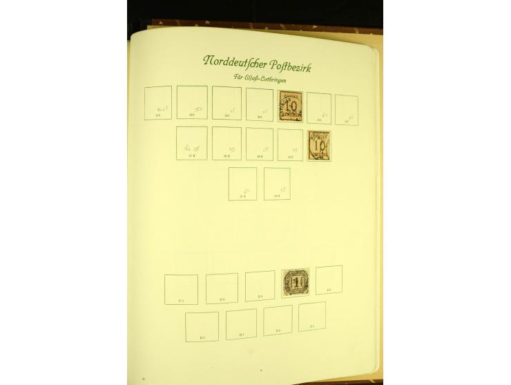 1850/1920, ungebrauchte und gestempelte Sammlung mit mittleren Ausgaben, übliche Erhaltung