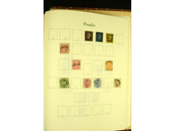 1850/1920, ungebrauchte und gestempelte Sammlung mit mittleren Ausgaben, übliche Erhaltung