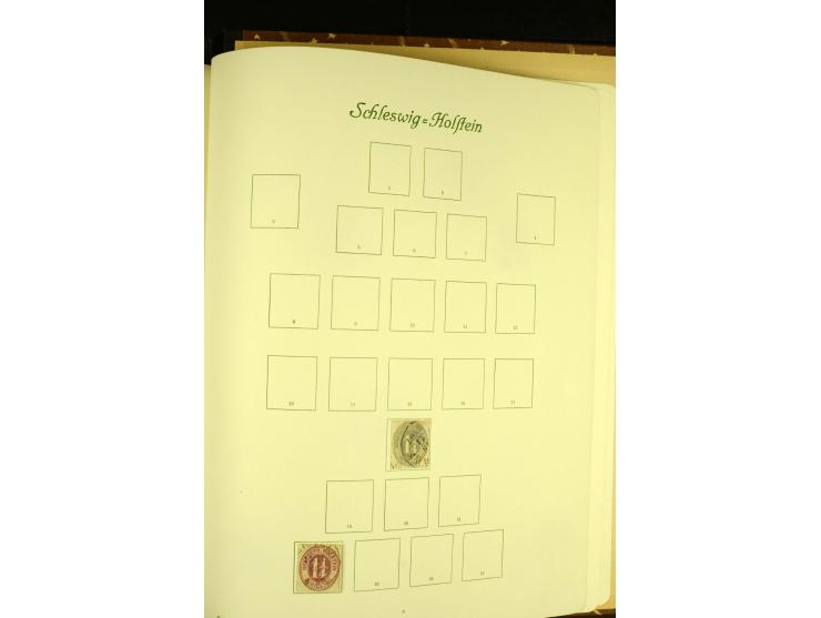 1850/1920, ungebrauchte und gestempelte Sammlung mit mittleren Ausgaben, übliche Erhaltung