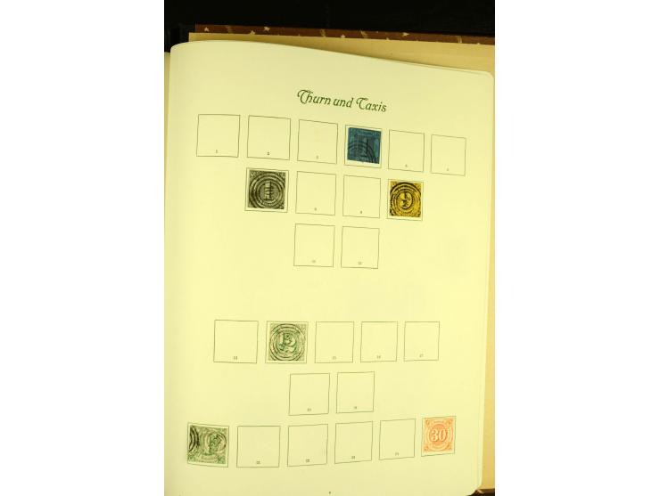 1850/1920, ungebrauchte und gestempelte Sammlung mit mittleren Ausgaben, übliche Erhaltung