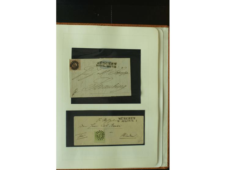 1849/1920, postfrische, ungebrauchte und gestempelte umfangreiche Sammlung, dabei Quadratausgaben sehr reichhaltig, viele gut