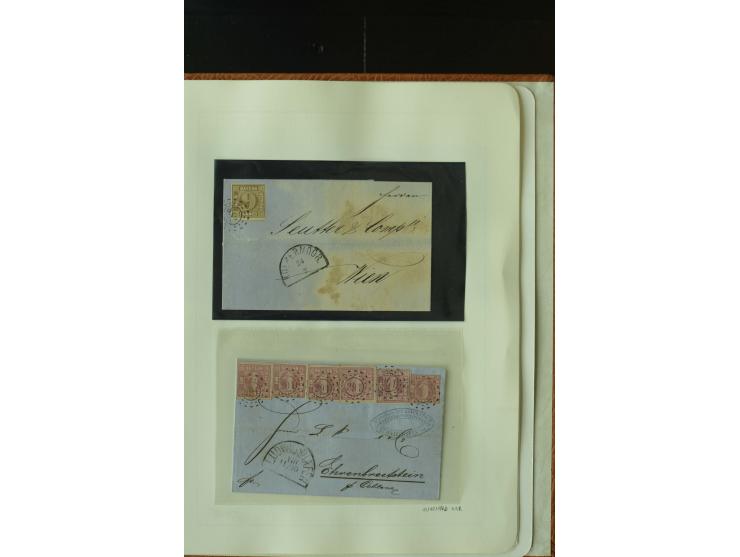 1849/1920, postfrische, ungebrauchte und gestempelte umfangreiche Sammlung, dabei Quadratausgaben sehr reichhaltig, viele gut