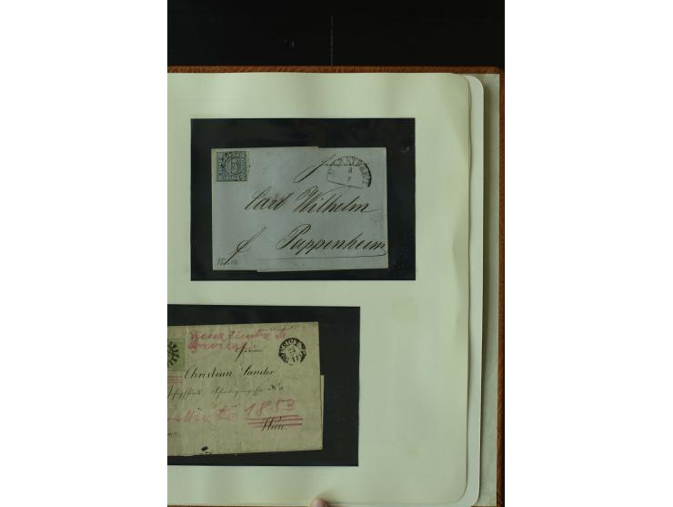 1849/1920, postfrische, ungebrauchte und gestempelte umfangreiche Sammlung, dabei Quadratausgaben sehr reichhaltig, viele gut