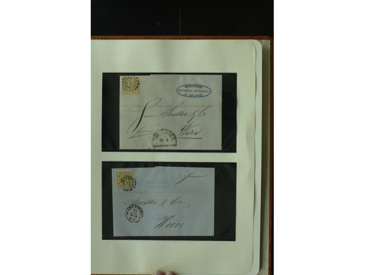 1849/1920, postfrische, ungebrauchte und gestempelte umfangreiche Sammlung, dabei Quadratausgaben sehr reichhaltig, viele gut