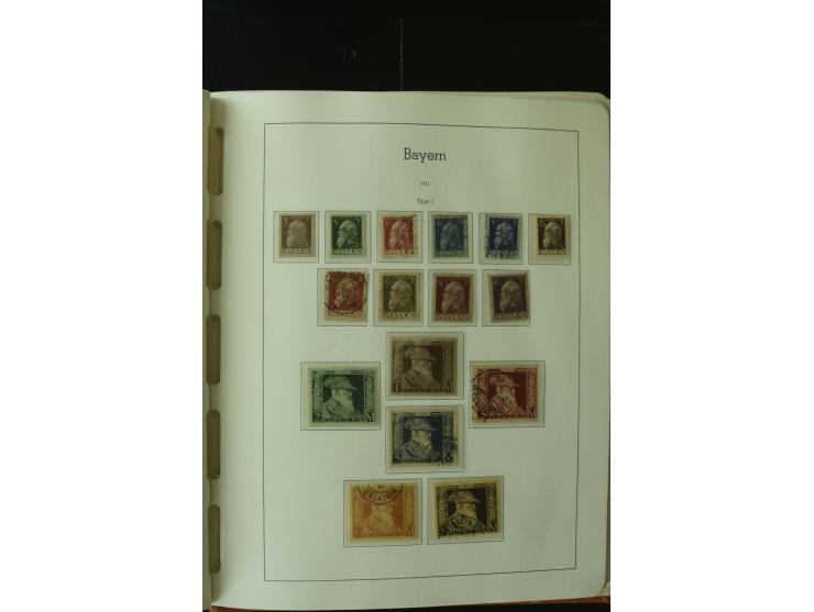 1849/1920, postfrische, ungebrauchte und gestempelte umfangreiche Sammlung, dabei Quadratausgaben sehr reichhaltig, viele gut