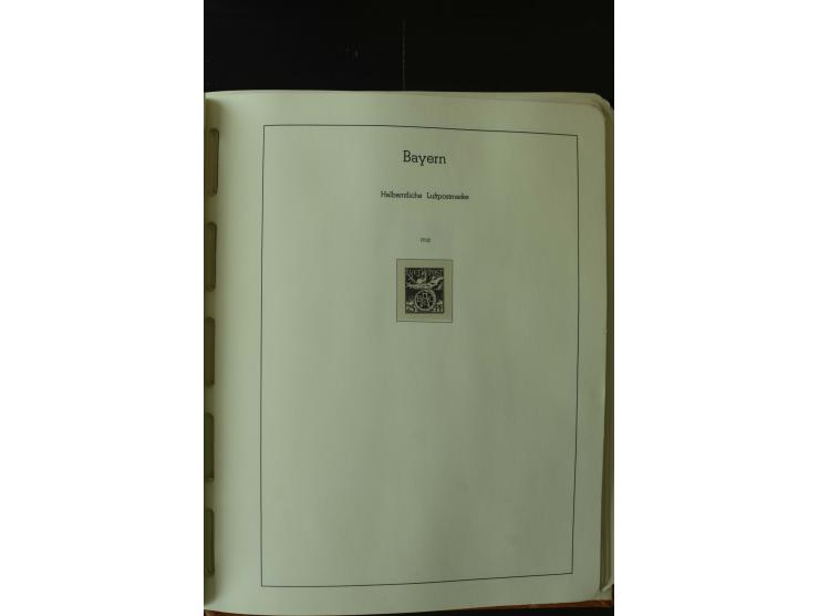 1849/1920, postfrische, ungebrauchte und gestempelte umfangreiche Sammlung, dabei Quadratausgaben sehr reichhaltig, viele gut