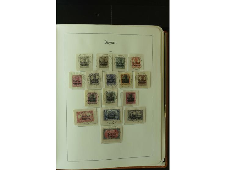 1849/1920, postfrische, ungebrauchte und gestempelte umfangreiche Sammlung, dabei Quadratausgaben sehr reichhaltig, viele gut