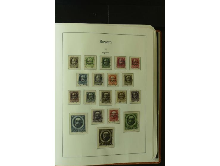 1849/1920, postfrische, ungebrauchte und gestempelte umfangreiche Sammlung, dabei Quadratausgaben sehr reichhaltig, viele gut