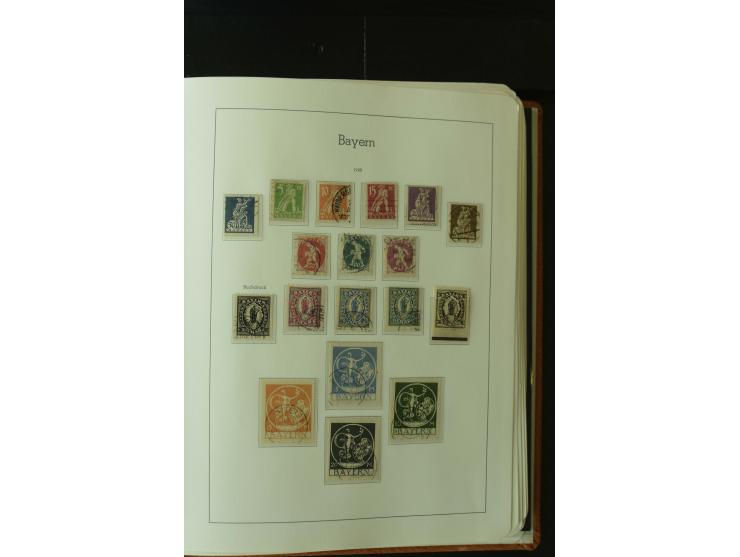1849/1920, postfrische, ungebrauchte und gestempelte umfangreiche Sammlung, dabei Quadratausgaben sehr reichhaltig, viele gut