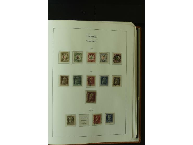 1849/1920, postfrische, ungebrauchte und gestempelte umfangreiche Sammlung, dabei Quadratausgaben sehr reichhaltig, viele gut