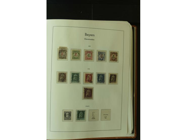 1849/1920, postfrische, ungebrauchte und gestempelte umfangreiche Sammlung, dabei Quadratausgaben sehr reichhaltig, viele gut