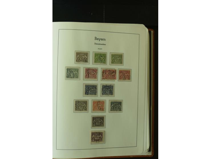 1849/1920, postfrische, ungebrauchte und gestempelte umfangreiche Sammlung, dabei Quadratausgaben sehr reichhaltig, viele gut