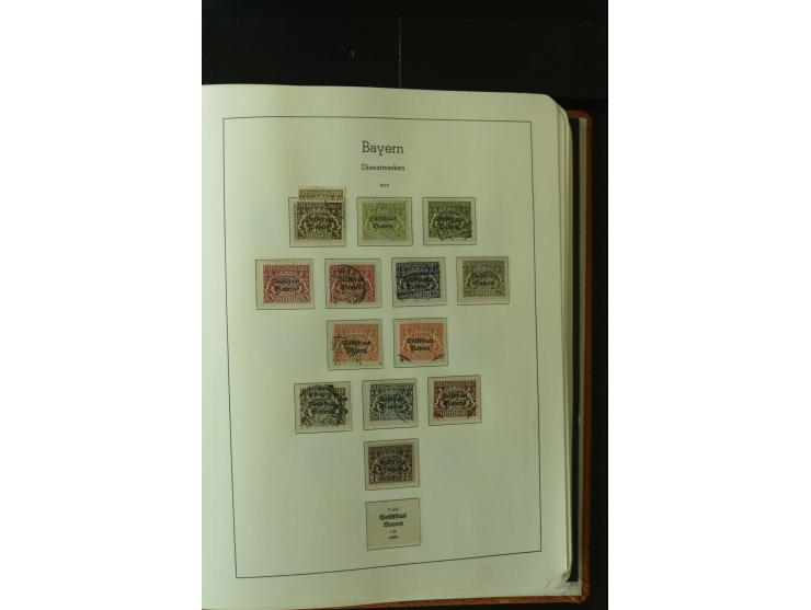 1849/1920, postfrische, ungebrauchte und gestempelte umfangreiche Sammlung, dabei Quadratausgaben sehr reichhaltig, viele gut
