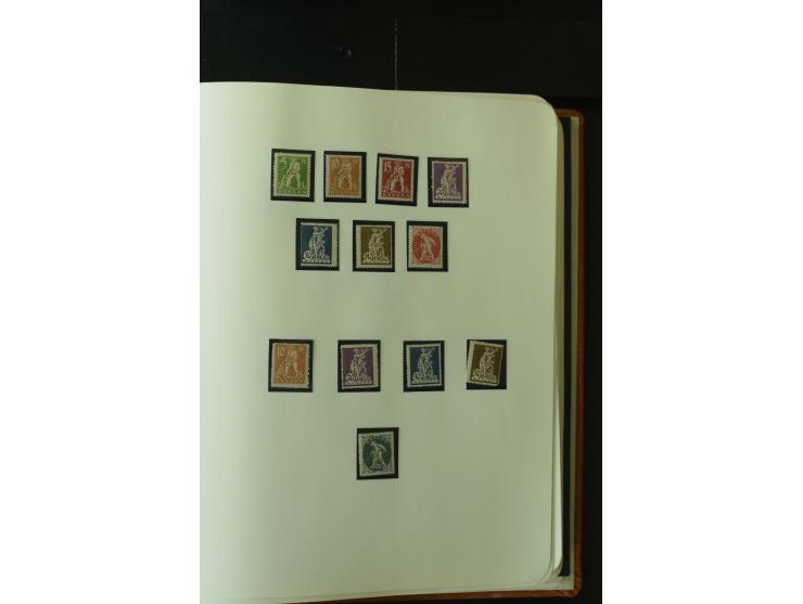1849/1920, postfrische, ungebrauchte und gestempelte umfangreiche Sammlung, dabei Quadratausgaben sehr reichhaltig, viele gut