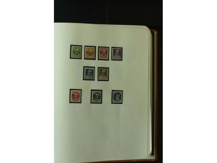 1849/1920, postfrische, ungebrauchte und gestempelte umfangreiche Sammlung, dabei Quadratausgaben sehr reichhaltig, viele gut