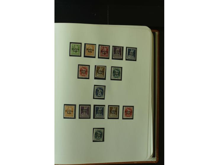 1849/1920, postfrische, ungebrauchte und gestempelte umfangreiche Sammlung, dabei Quadratausgaben sehr reichhaltig, viele gut