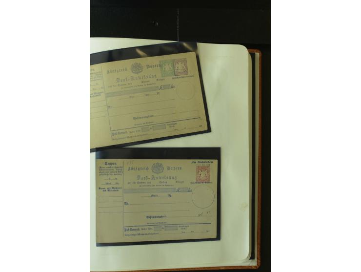 1849/1920, postfrische, ungebrauchte und gestempelte umfangreiche Sammlung, dabei Quadratausgaben sehr reichhaltig, viele gut