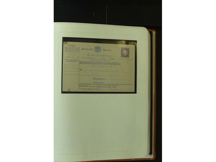 1849/1920, postfrische, ungebrauchte und gestempelte umfangreiche Sammlung, dabei Quadratausgaben sehr reichhaltig, viele gut