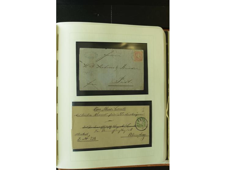 1849/1920, postfrische, ungebrauchte und gestempelte umfangreiche Sammlung, dabei Quadratausgaben sehr reichhaltig, viele gut