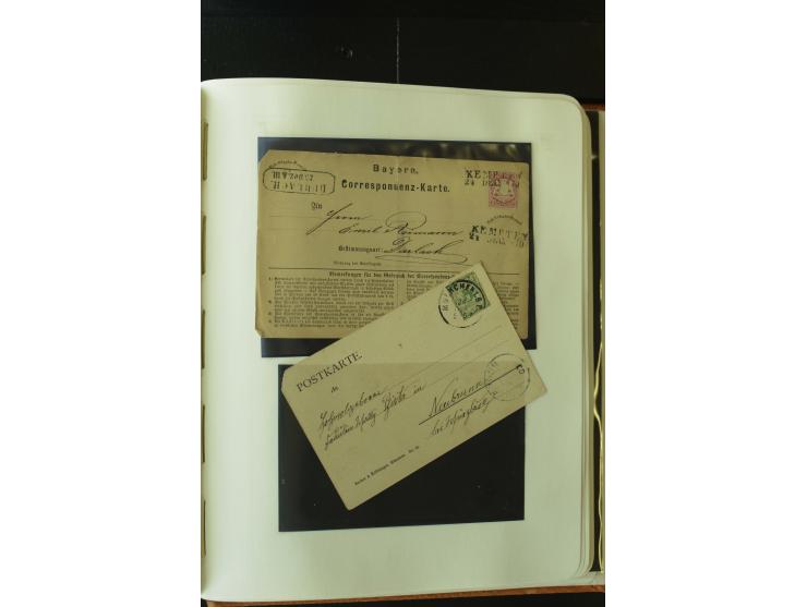 1849/1920, postfrische, ungebrauchte und gestempelte umfangreiche Sammlung, dabei Quadratausgaben sehr reichhaltig, viele gut