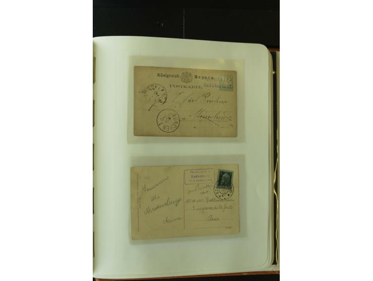 1849/1920, postfrische, ungebrauchte und gestempelte umfangreiche Sammlung, dabei Quadratausgaben sehr reichhaltig, viele gut
