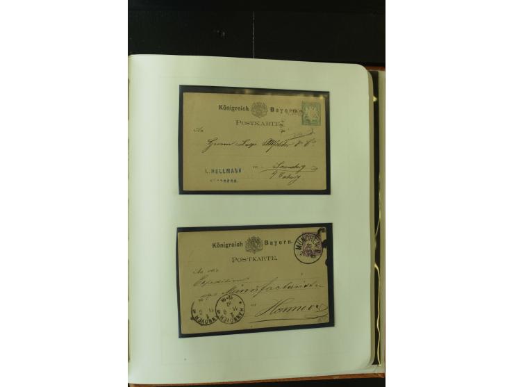 1849/1920, postfrische, ungebrauchte und gestempelte umfangreiche Sammlung, dabei Quadratausgaben sehr reichhaltig, viele gut