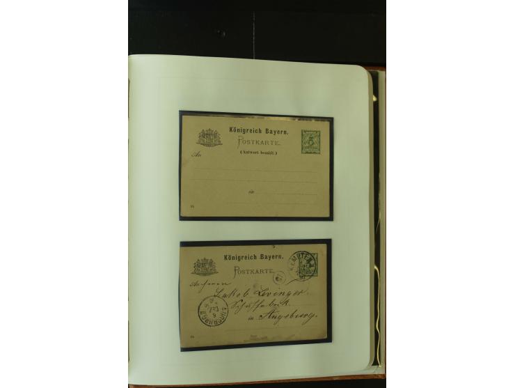 1849/1920, postfrische, ungebrauchte und gestempelte umfangreiche Sammlung, dabei Quadratausgaben sehr reichhaltig, viele gut