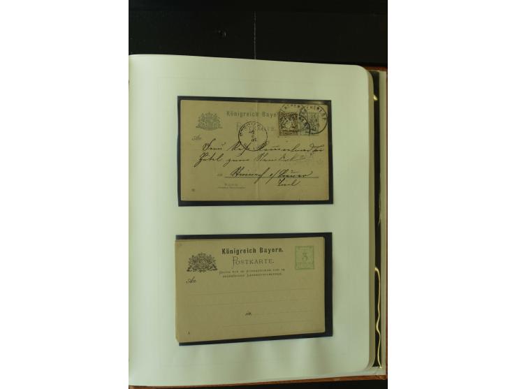 1849/1920, postfrische, ungebrauchte und gestempelte umfangreiche Sammlung, dabei Quadratausgaben sehr reichhaltig, viele gut