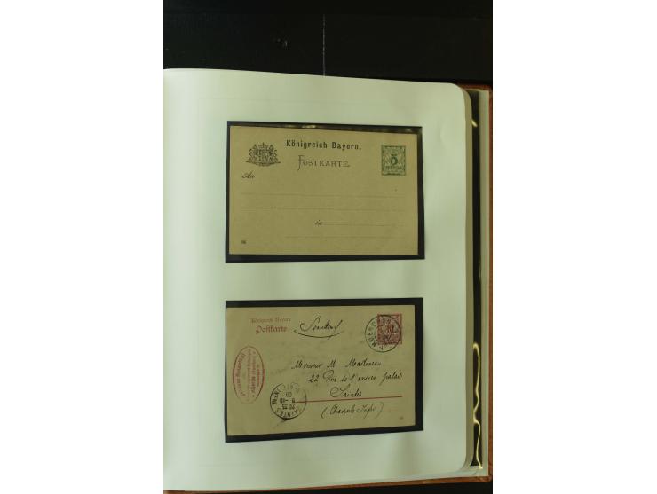 1849/1920, postfrische, ungebrauchte und gestempelte umfangreiche Sammlung, dabei Quadratausgaben sehr reichhaltig, viele gut