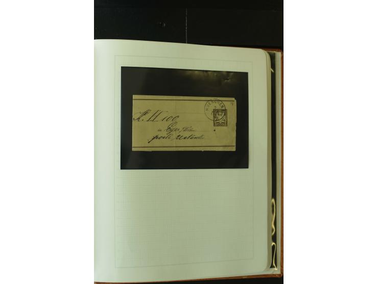 1849/1920, postfrische, ungebrauchte und gestempelte umfangreiche Sammlung, dabei Quadratausgaben sehr reichhaltig, viele gut