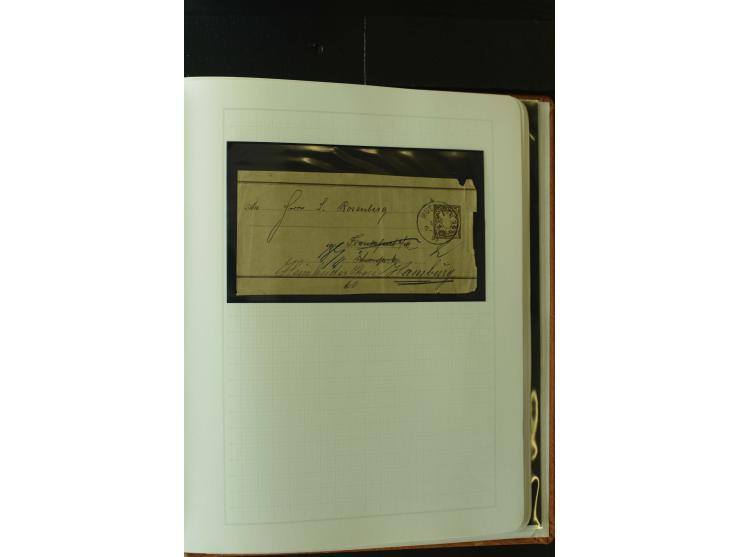 1849/1920, postfrische, ungebrauchte und gestempelte umfangreiche Sammlung, dabei Quadratausgaben sehr reichhaltig, viele gut