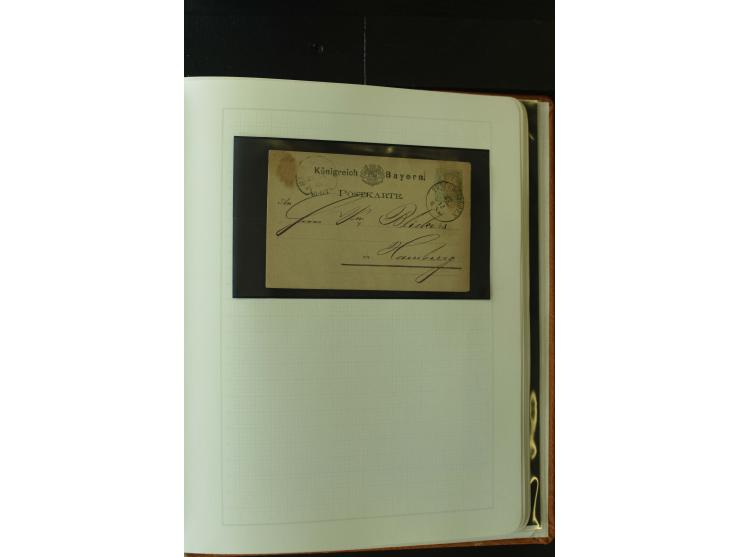1849/1920, postfrische, ungebrauchte und gestempelte umfangreiche Sammlung, dabei Quadratausgaben sehr reichhaltig, viele gut