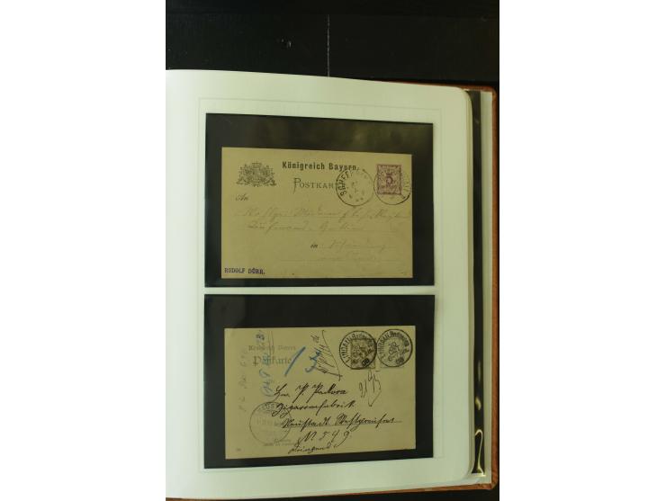 1849/1920, postfrische, ungebrauchte und gestempelte umfangreiche Sammlung, dabei Quadratausgaben sehr reichhaltig, viele gut