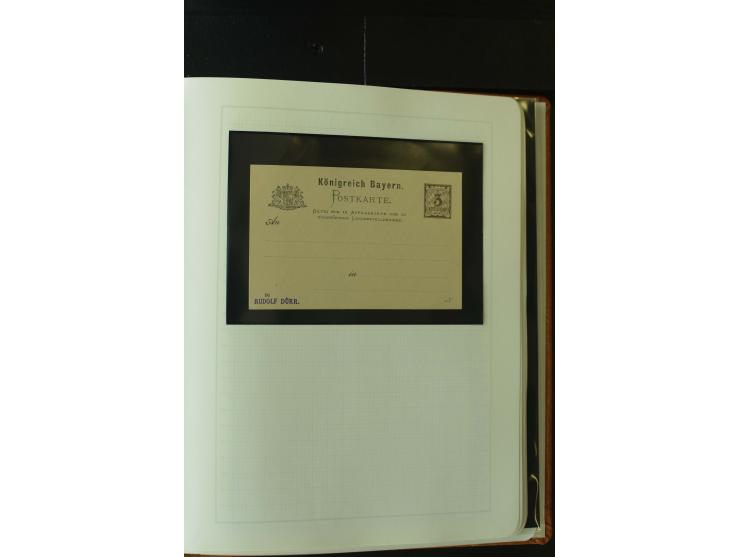 1849/1920, postfrische, ungebrauchte und gestempelte umfangreiche Sammlung, dabei Quadratausgaben sehr reichhaltig, viele gut