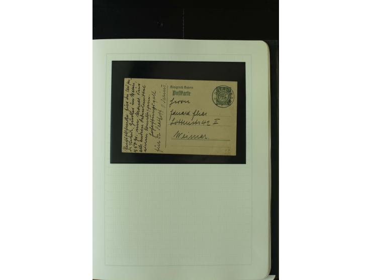 1849/1920, postfrische, ungebrauchte und gestempelte umfangreiche Sammlung, dabei Quadratausgaben sehr reichhaltig, viele gut