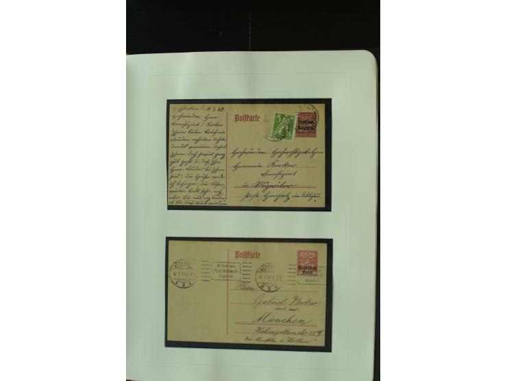 1849/1920, postfrische, ungebrauchte und gestempelte umfangreiche Sammlung, dabei Quadratausgaben sehr reichhaltig, viele gut