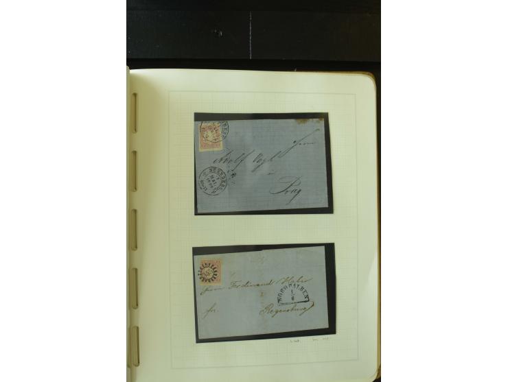 1849/1920, postfrische, ungebrauchte und gestempelte umfangreiche Sammlung, dabei Quadratausgaben sehr reichhaltig, viele gut