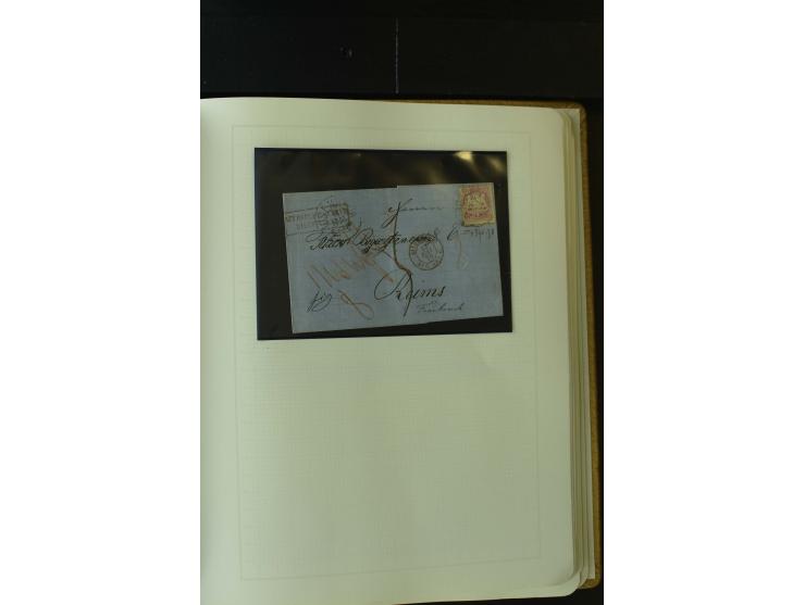 1849/1920, postfrische, ungebrauchte und gestempelte umfangreiche Sammlung, dabei Quadratausgaben sehr reichhaltig, viele gut