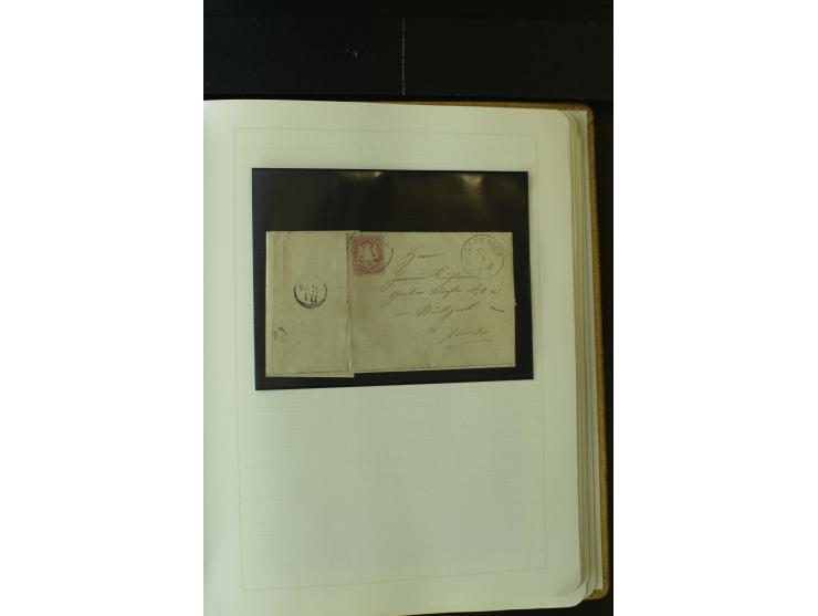 1849/1920, postfrische, ungebrauchte und gestempelte umfangreiche Sammlung, dabei Quadratausgaben sehr reichhaltig, viele gut
